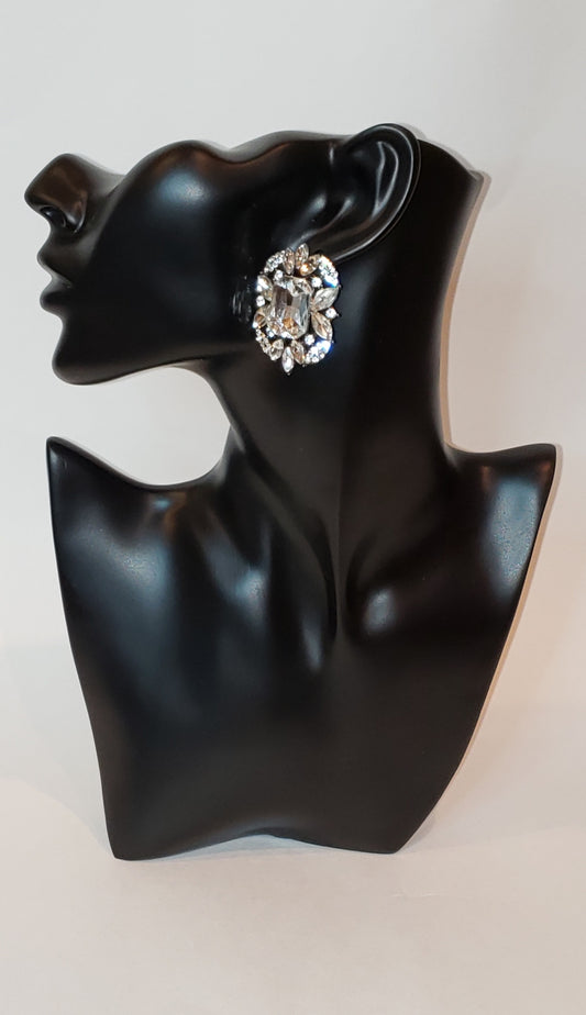 Crystaline Statement Earrings