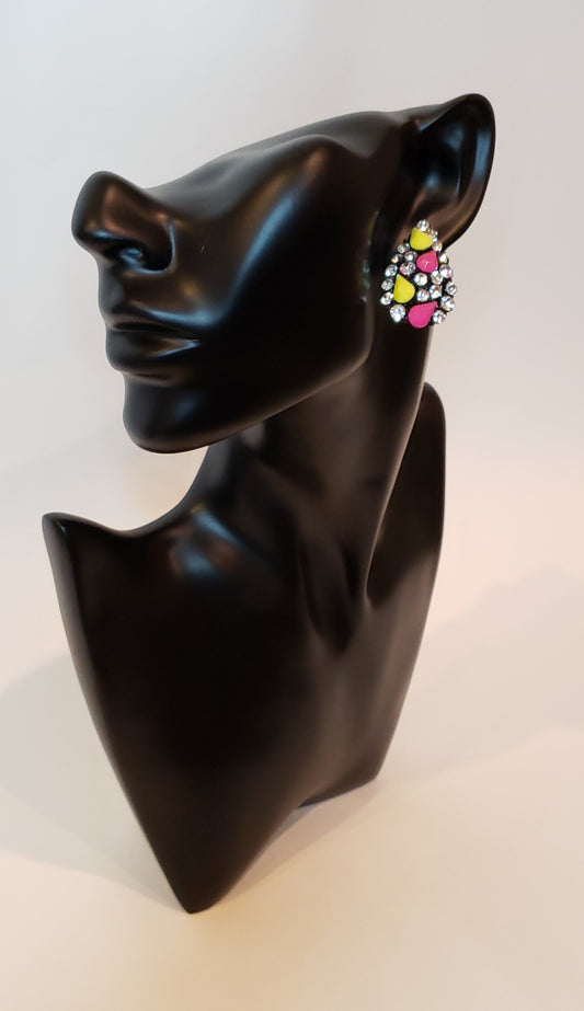 Retro Statement Earrings