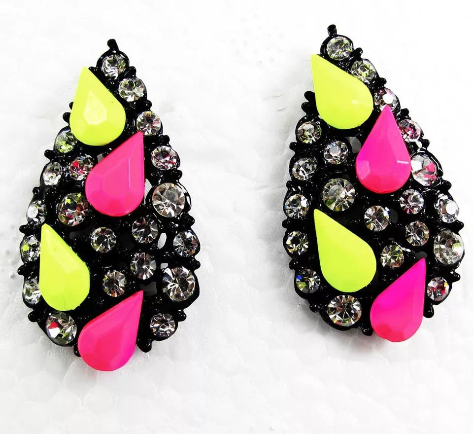 Retro Statement Earrings