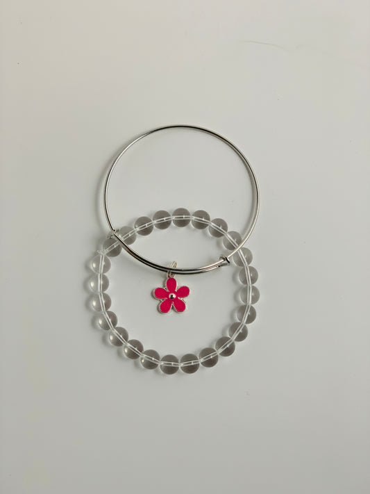 Beaded Bangle Bracelet