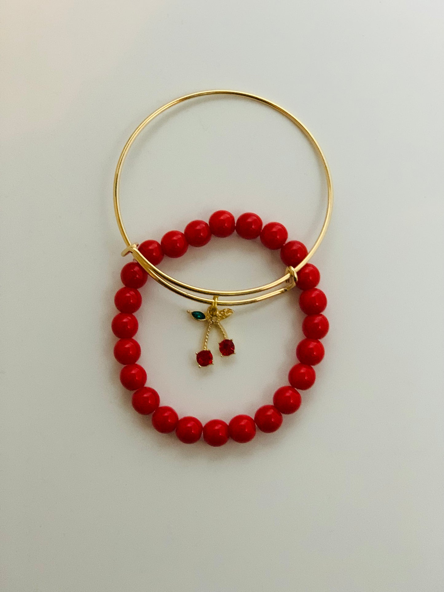 Beaded Bangle Bracelet